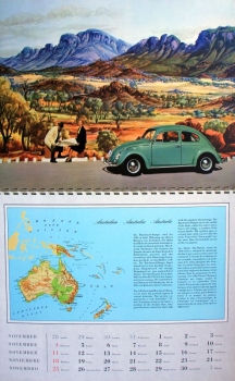 Volkswagen Yearcalendar 1962 (7384)